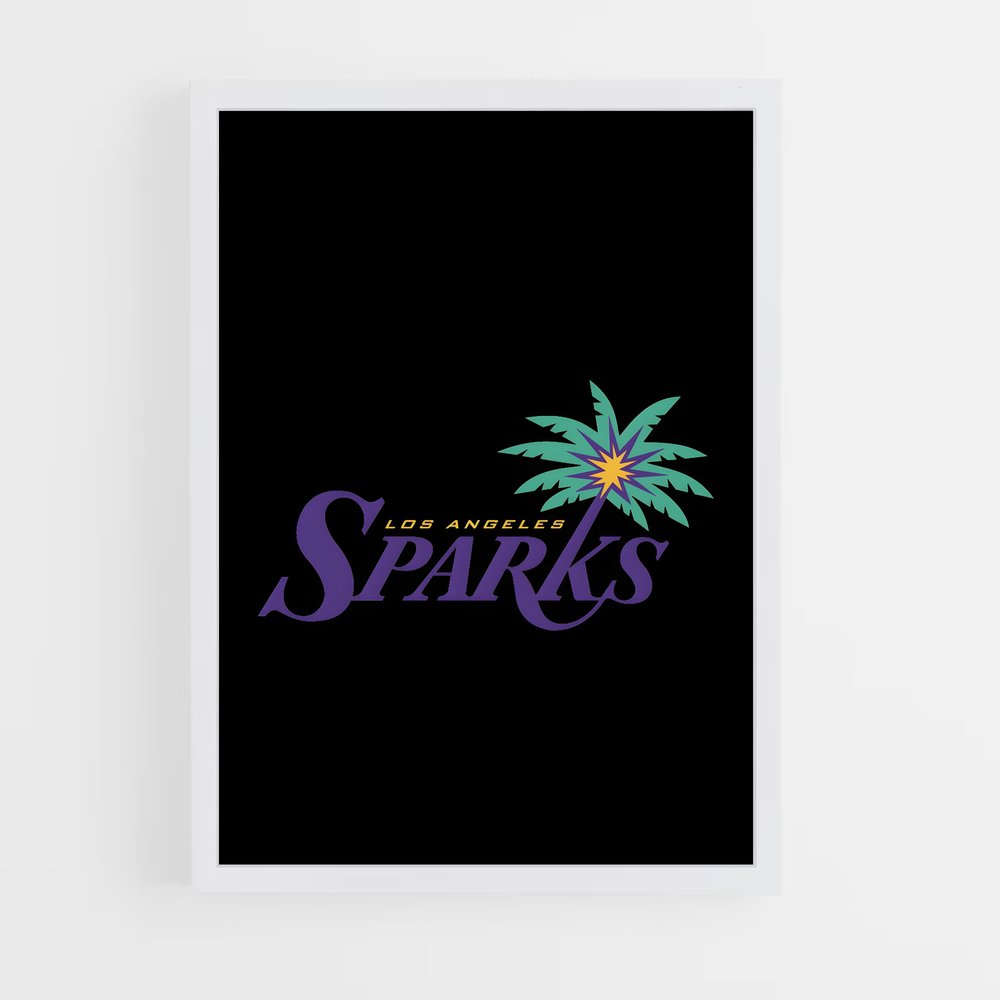 Poster Sparks de Los Angeles – affiche Basketball (vue 3)